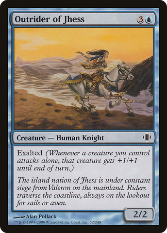 {C} Outrider of Jhess [Shards of Alara][ALA 052]