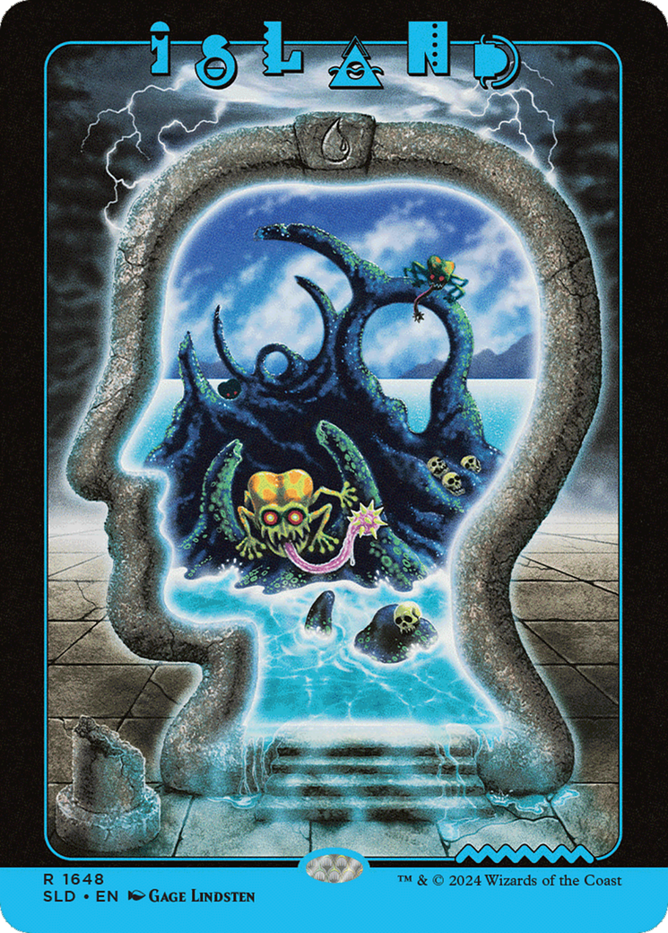 {B}[SLD 1648] Island (1648) [Secret Lair Drop Series]