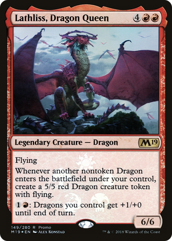 {R} Lathliss, Dragon Queen [Resale Promos][PA RES 149]