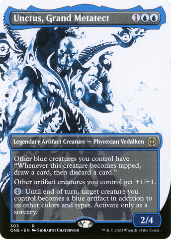 {R} Unctus, Grand Metatect (Borderless Ichor) [Phyrexia: All Will Be One][ONE 303]
