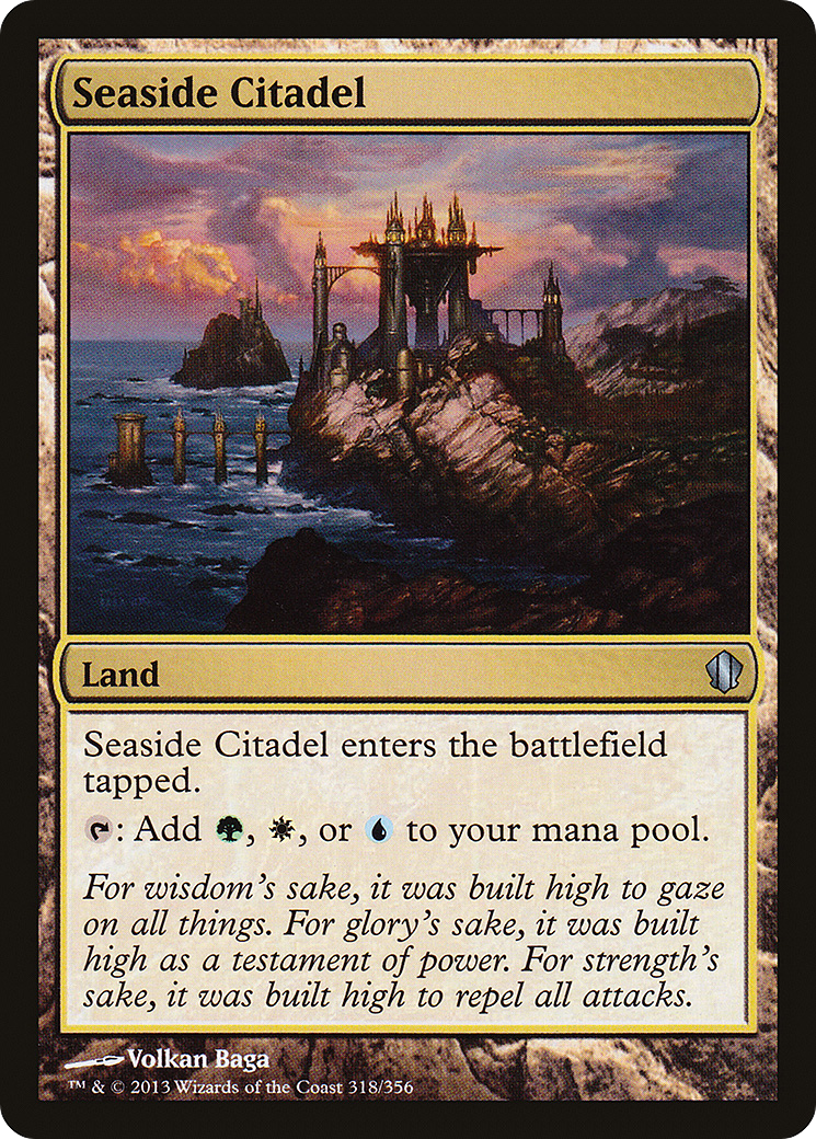 {C} Seaside Citadel [Commander 2013][C13 318]