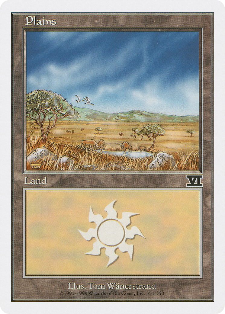{B}[6ED 331] Plains (331) [Classic Sixth Edition]