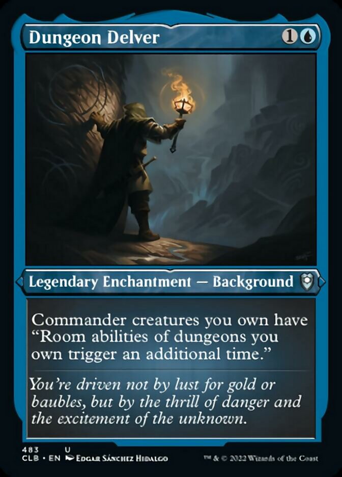 {C} Dungeon Delver (Foil Etched) [Commander Legends: Battle for Baldur's Gate][CLB 483]