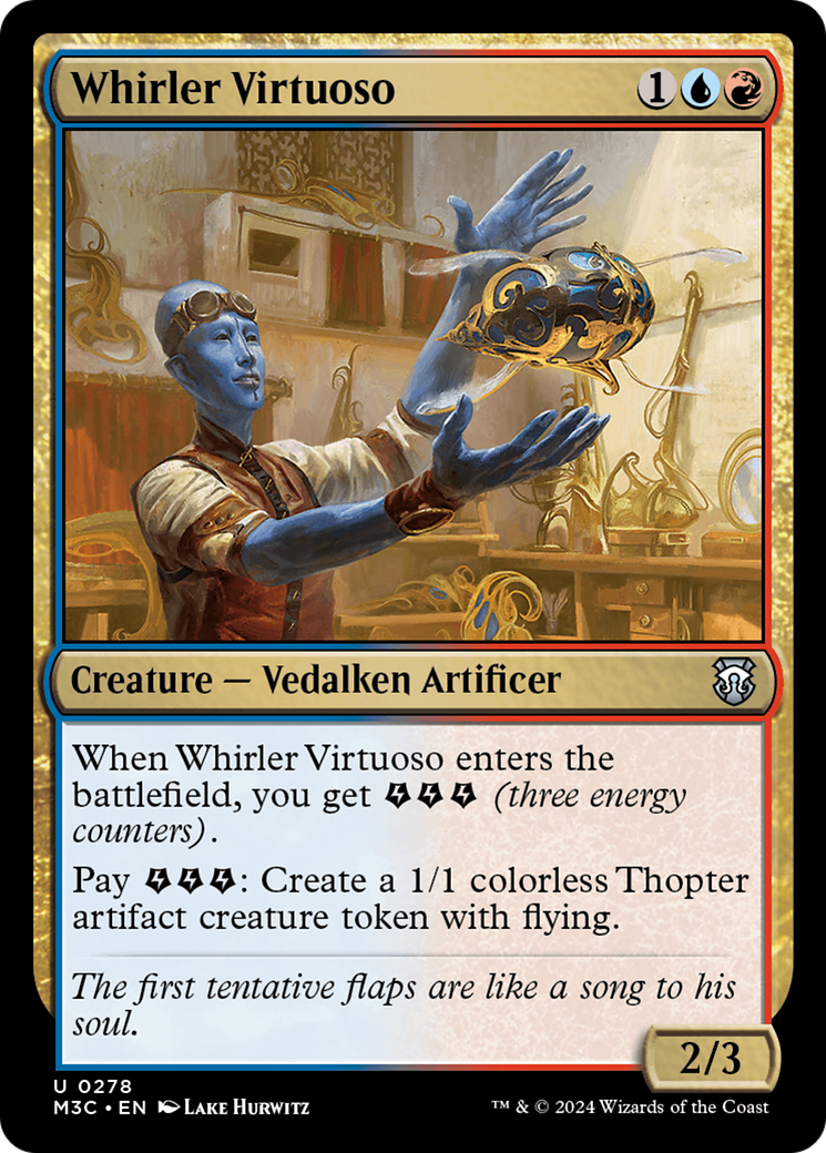 {C} Whirler Virtuoso [Modern Horizons 3 Commander][M3C 278]