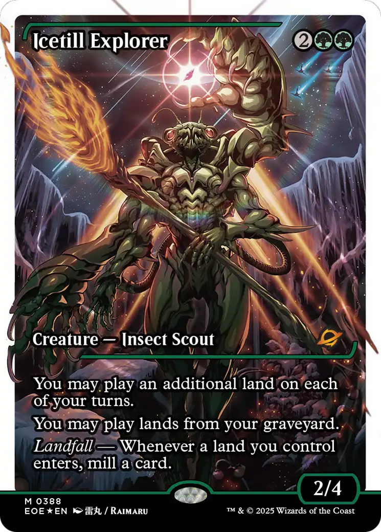 {@@ EOE R} Icetill Explorer (Showcase) (Fracture Foil) [Edge of Eternities][EOE 388]
