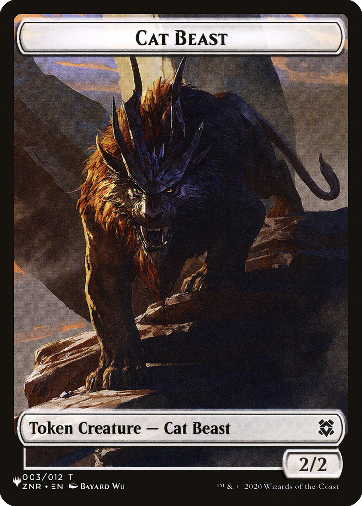 {C} Cat Beast [PLST TZNR-3]