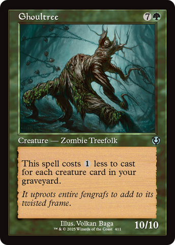 {C} Ghoultree (Retro Frame) [Innistrad Remastered][INR 411]