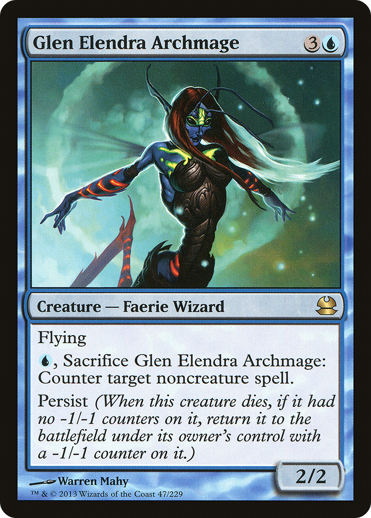 {R} Glen Elendra Archmage [Modern Masters][MMA 047] - Misty Mountain Games