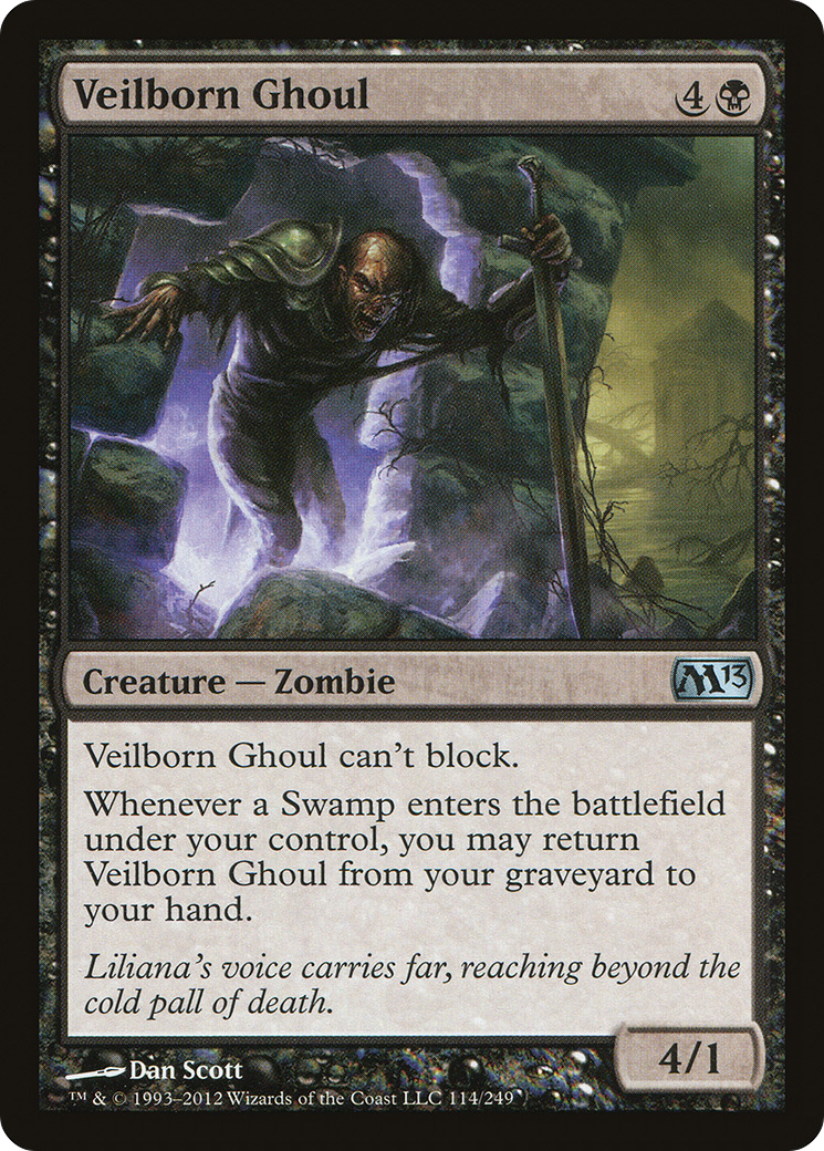 {C} Veilborn Ghoul [Magic 2013][M13 114]