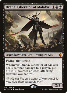 {R} Drana, Liberator of Malakir [Battle for Zendikar][BFZ 109]
