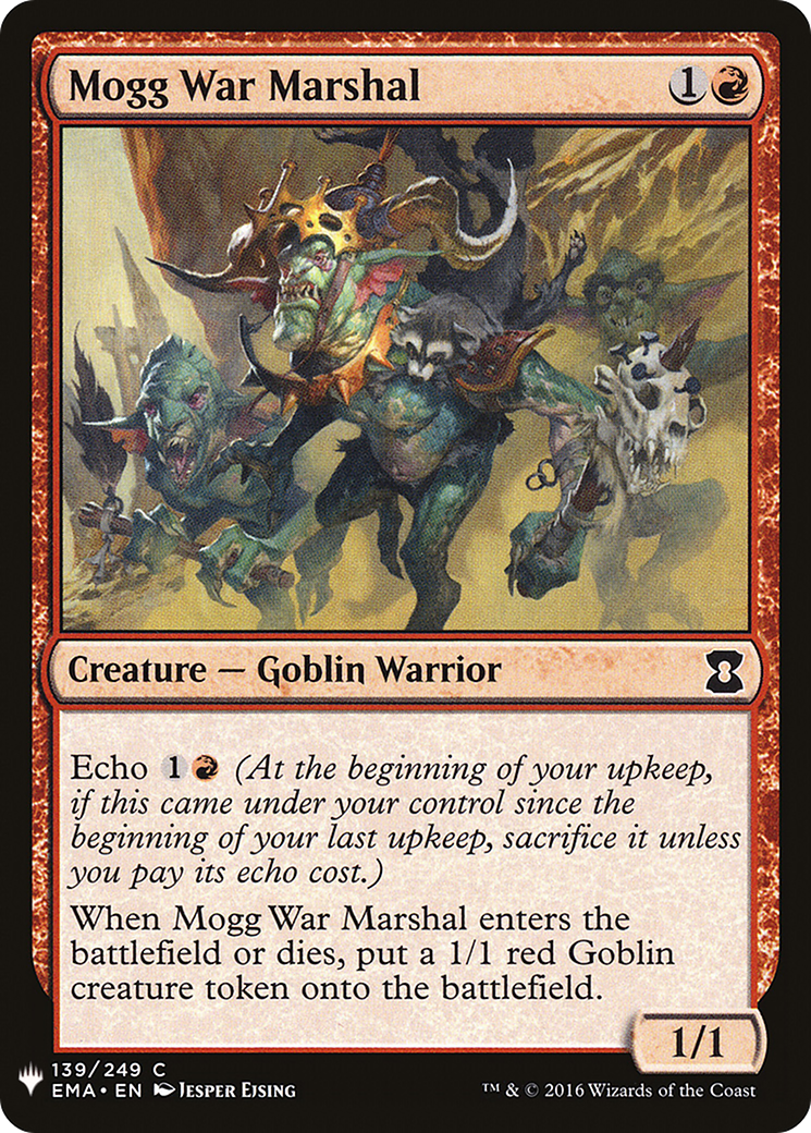 {C} Mogg War Marshal [Mystery Booster][LS EMA 139]