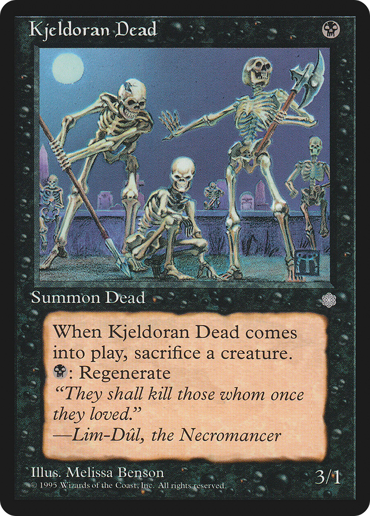 {C} Kjeldoran Dead [Ice Age][ICE 137]
