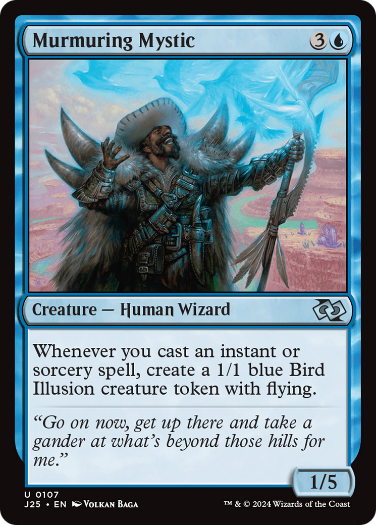{C} Murmuring Mystic [Foundations Jumpstart][J25 107]