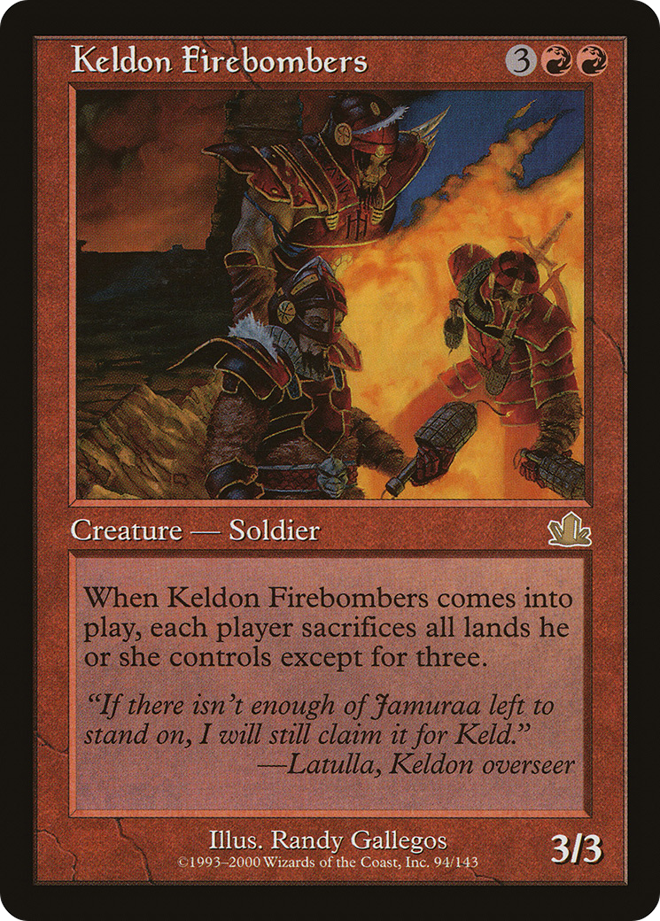 {R} Keldon Firebombers [Prophecy][PCY 094] - Misty Mountain Games