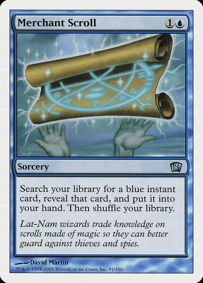 {C} Merchant Scroll [Eighth Edition][8ED 091]