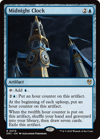 {R} Midnight Clock [Aetherdrift Commander][DRC 079]