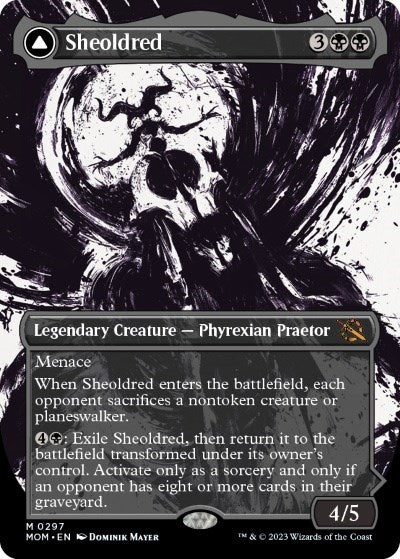{R} Sheoldred // The True Scriptures (Multiverse Legends) [March of the Machine][MOM 297]