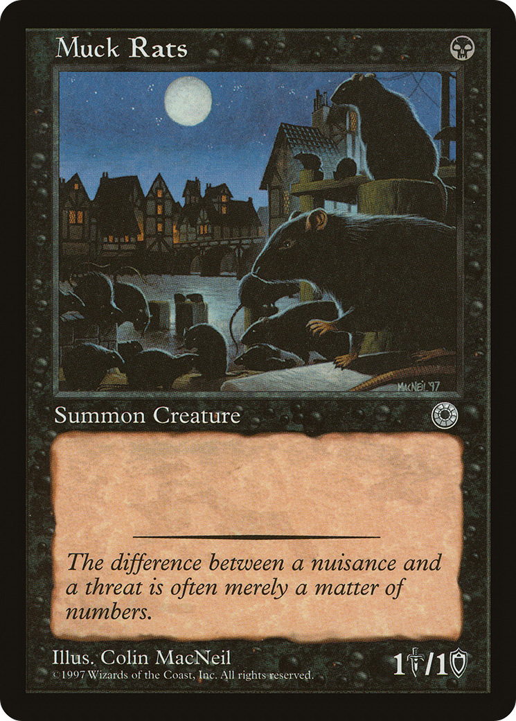 {C} Muck Rats [Portal][POR 102]