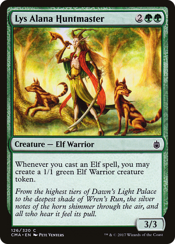 {C} Lys Alana Huntmaster [Commander Anthology][CMA 126]