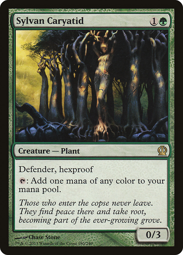 {R} Sylvan Caryatid [Theros][THS 180] - Misty Mountain Games