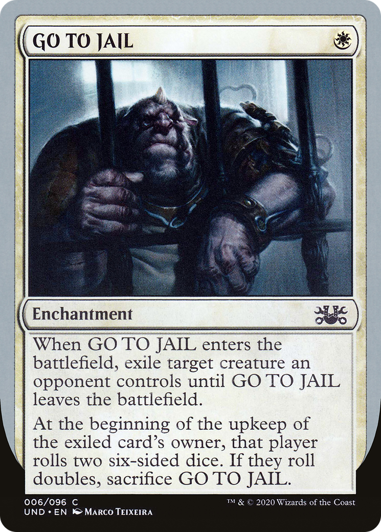{C} GO TO JAIL [Unsanctioned][UND 006]