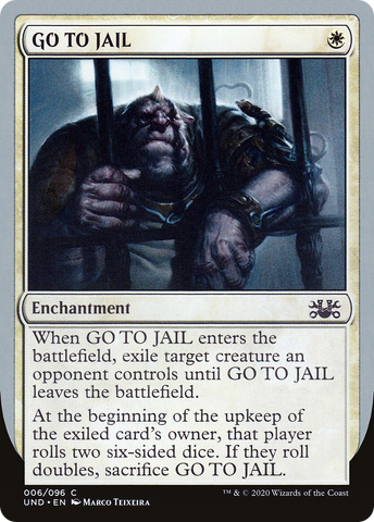 {C} GO TO JAIL [Unsanctioned][UND 006]