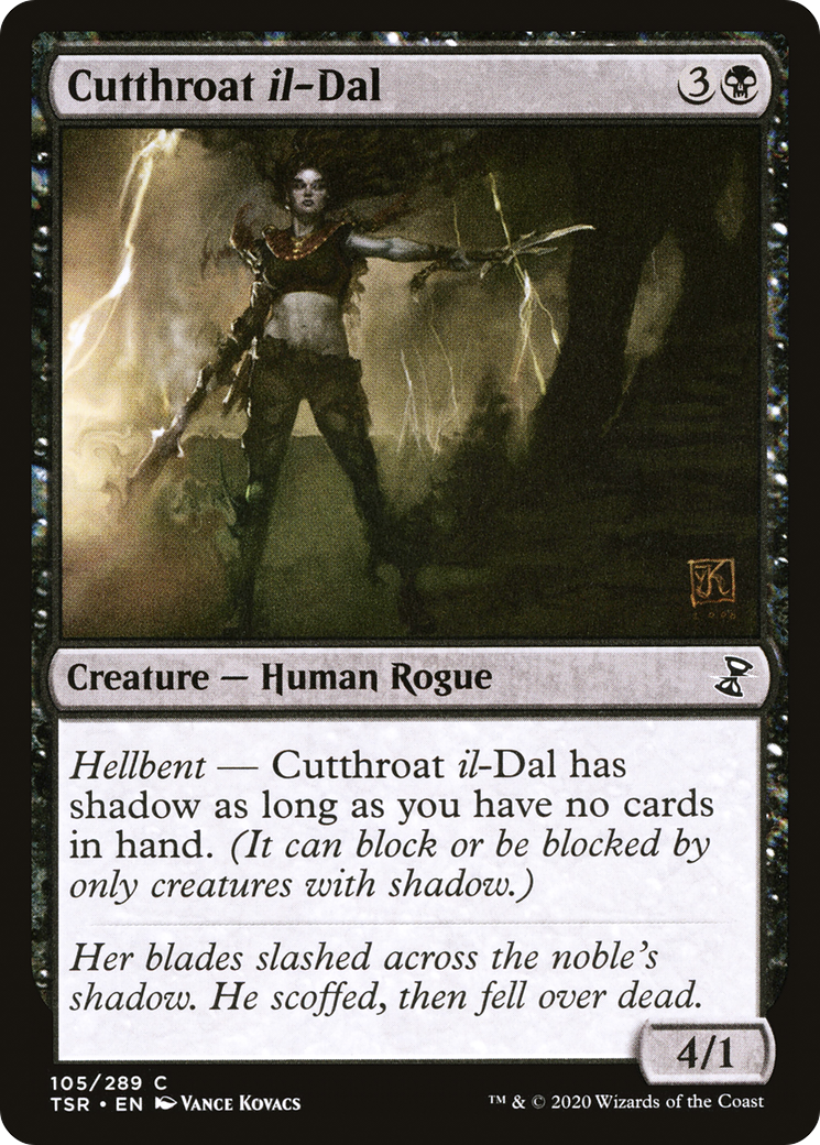 {C} Cutthroat il-Dal [Time Spiral Remastered][TSR 105]