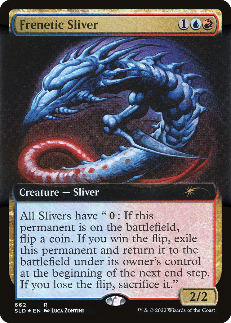 {R} Frenetic Sliver (Extended Art) [Secret Lair Drop Promos][SLD 662]
