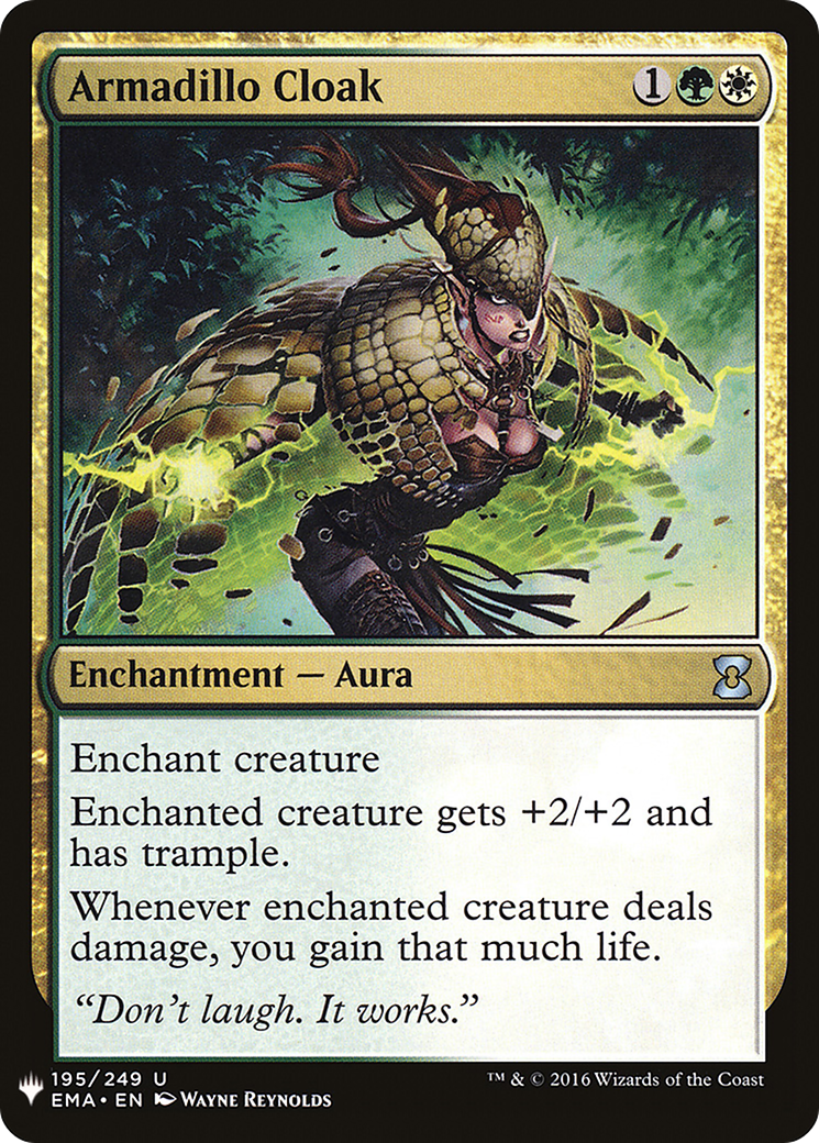 {C} Armadillo Cloak [Mystery Booster][LS EMA 195]