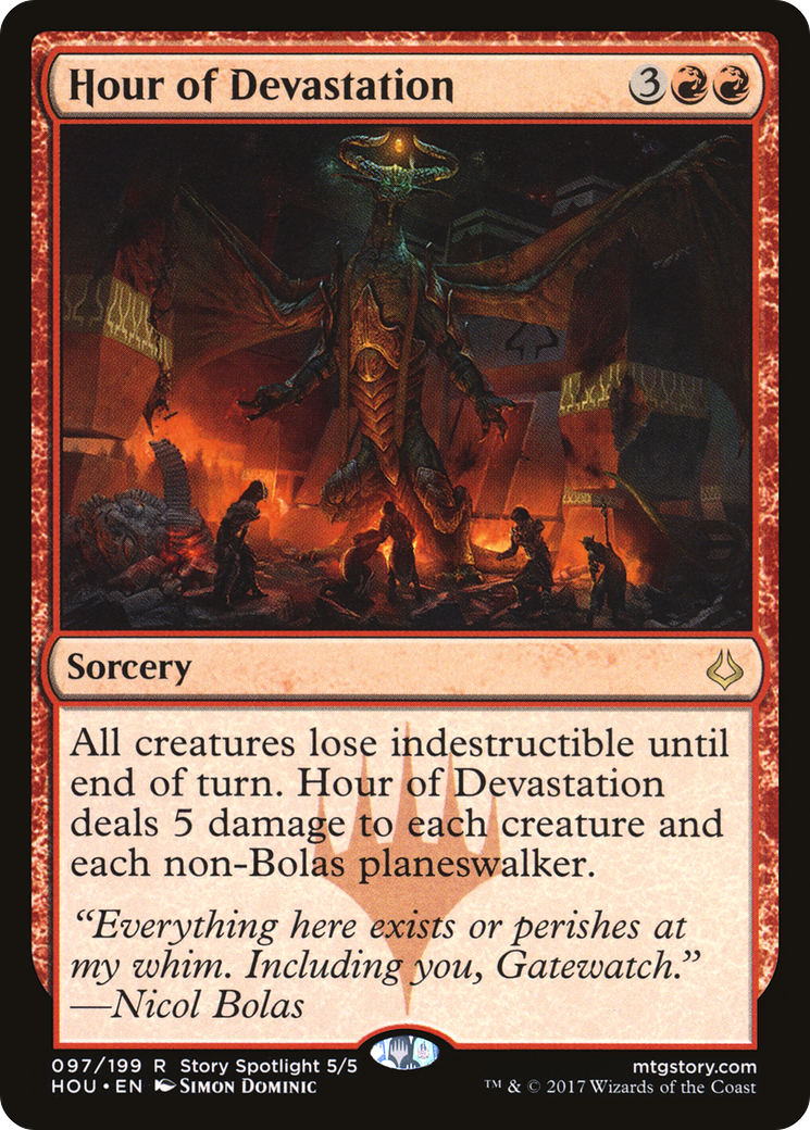 {R} Hour of Devastation [Hour of Devastation][HOU 097]