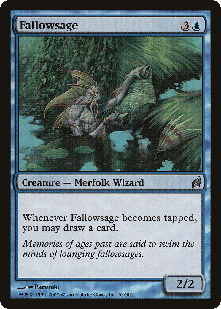 {C} Fallowsage [Lorwyn][LRW 063]