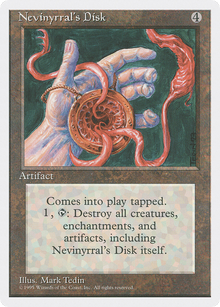 {R} Nevinyrral's Disk [Fourth Edition][4ED 338]