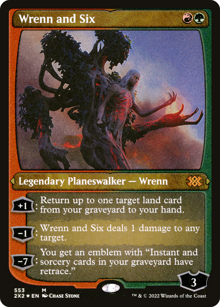 {R} Wrenn and Six (Foil Etched) [Double Masters 2022][2X2 553]