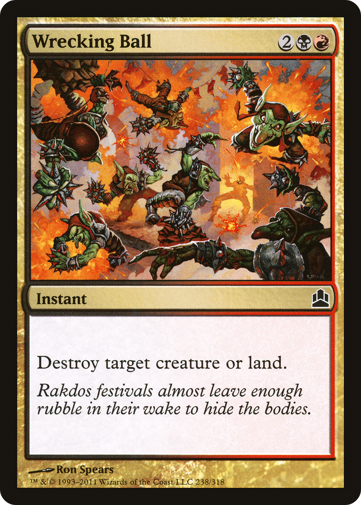 {C} Wrecking Ball [Commander 2011][CMD 238]