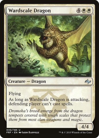 {C} Wardscale Dragon [Fate Reforged][FRF 030]