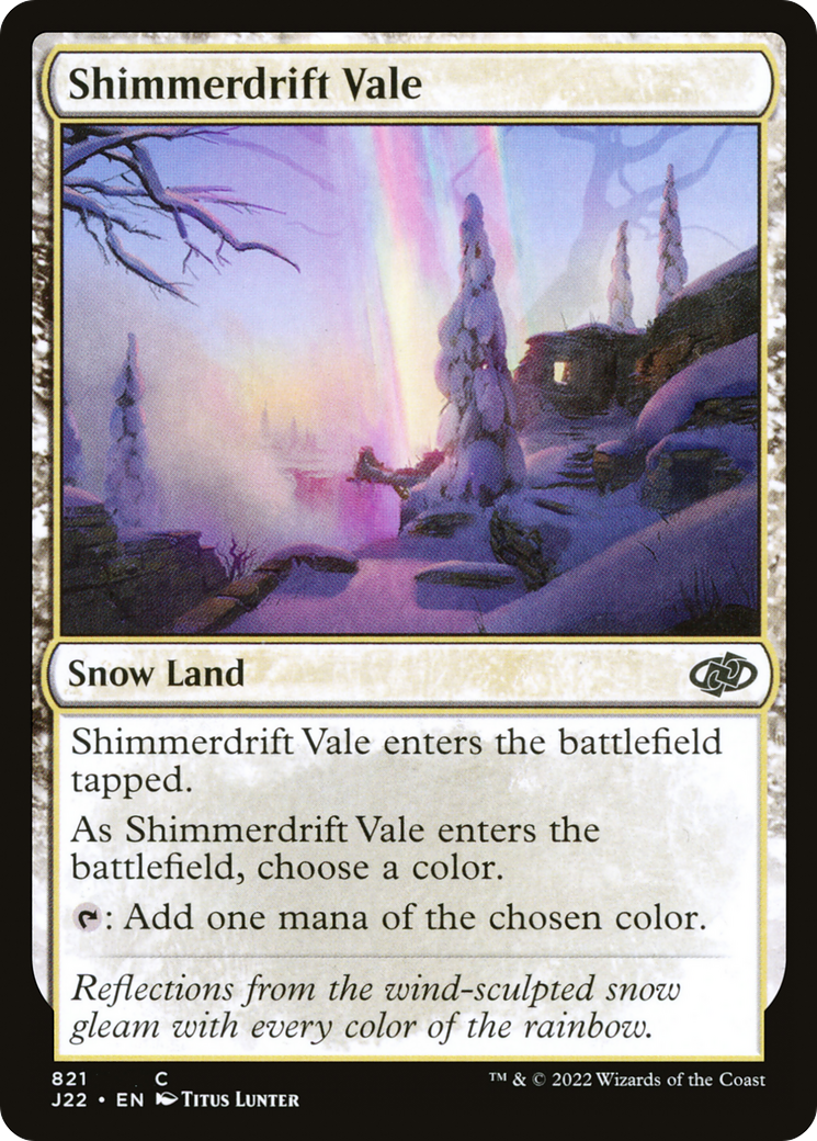 {C} Shimmerdrift Vale [Jumpstart 2022][J22 821]