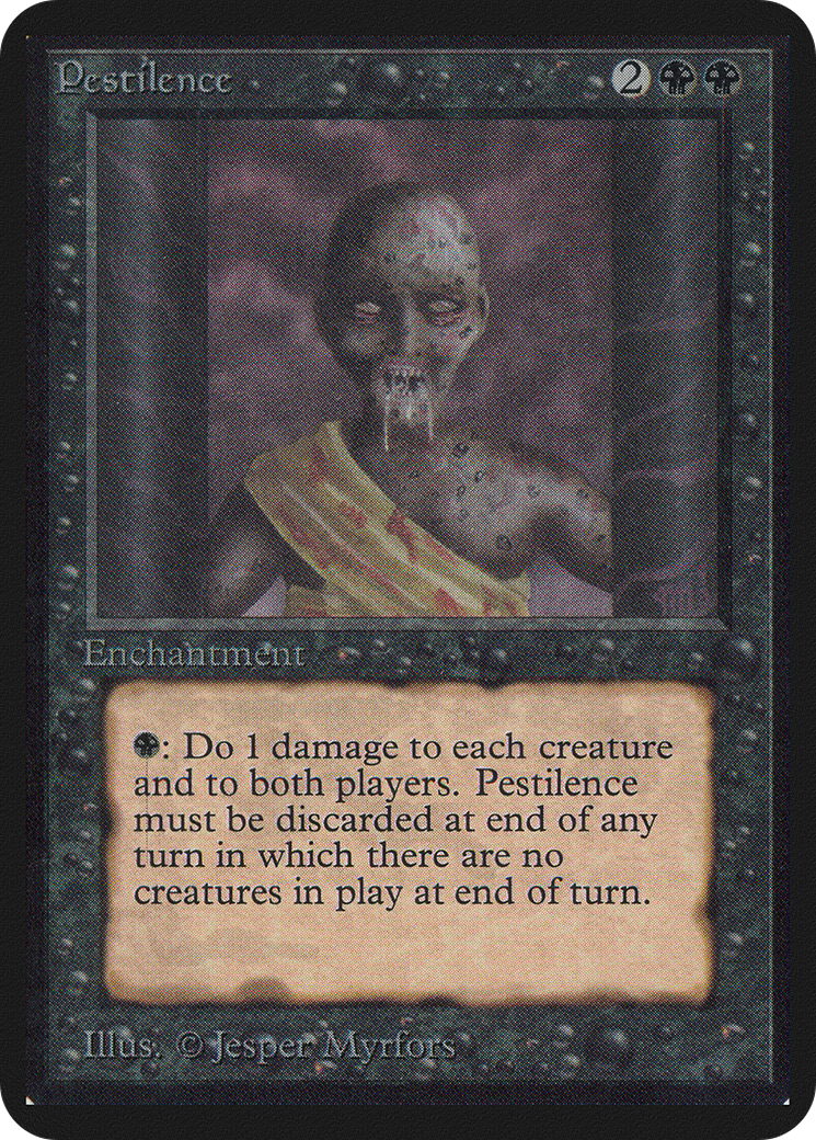 {C} Pestilence [Alpha Edition][LEA 120]