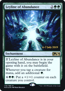 {R} Leyline of Abundance [Core Set 2020 Prerelease Promos][PR M20 179]