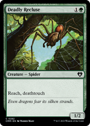 {C} Deadly Recluse [Commander Masters][CMM 282]