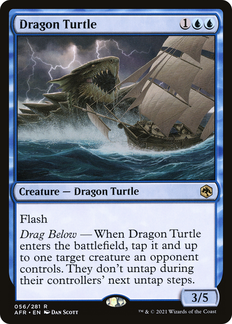 {R} Dragon Turtle [Dungeons & Dragons: Adventures in the Forgotten Realms][AFR 056]