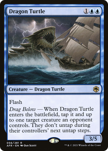 {R} Dragon Turtle [Dungeons & Dragons: Adventures in the Forgotten Realms][AFR 056]