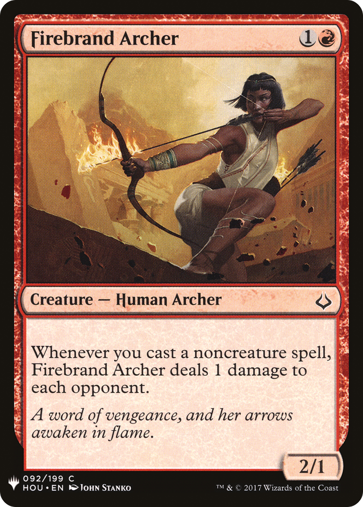 {C} Firebrand Archer [Mystery Booster][LS HOU 092]