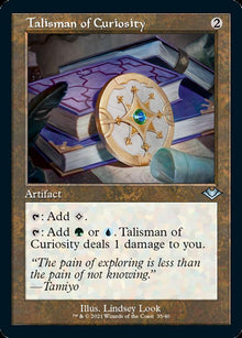 {C} Talisman of Curiosity (Retro Foil Etched) [Modern Horizons 2][RF ET MH1 035]