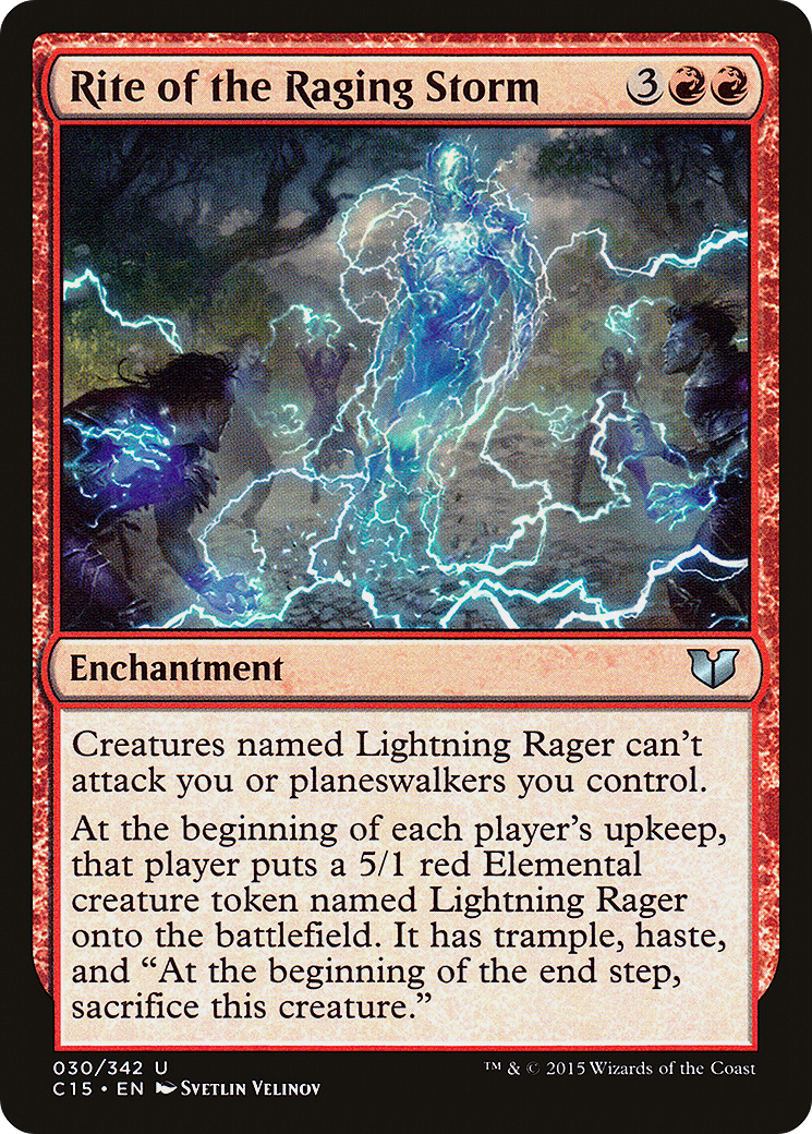 {C} Rite of the Raging Storm [Commander 2015][C15 030]