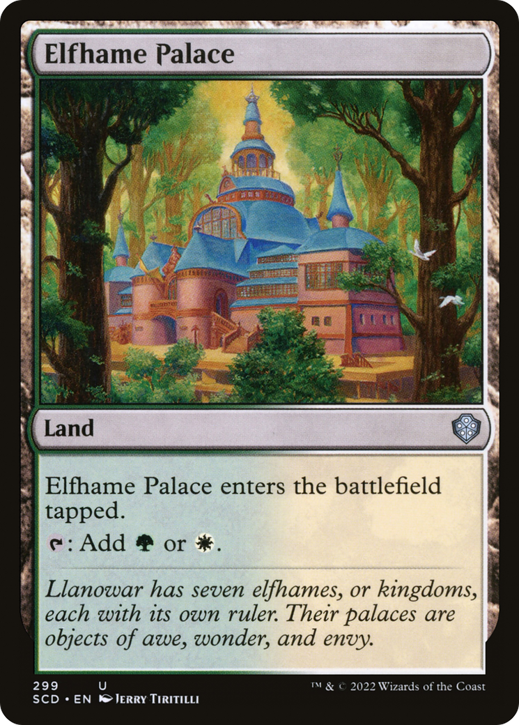 {C} Elfhame Palace [Starter Commander Decks][SCD 299]