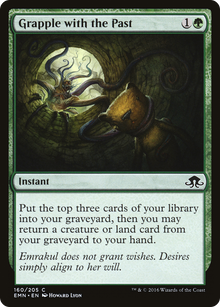 {C} Grapple with the Past [Eldritch Moon][EMN 160]