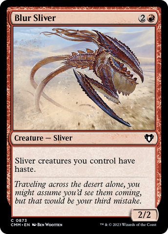{C} Blur Sliver [Commander Masters][CMM 873]