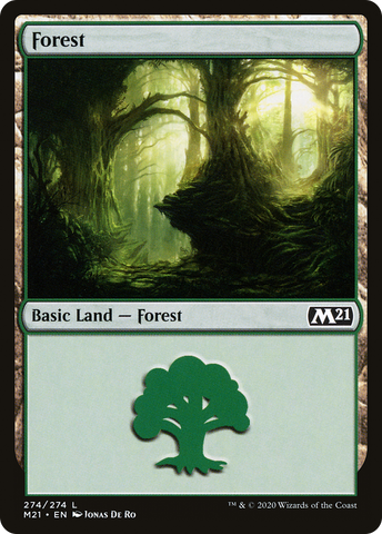 {B}[M21 274] Forest (274) [Core Set 2021]