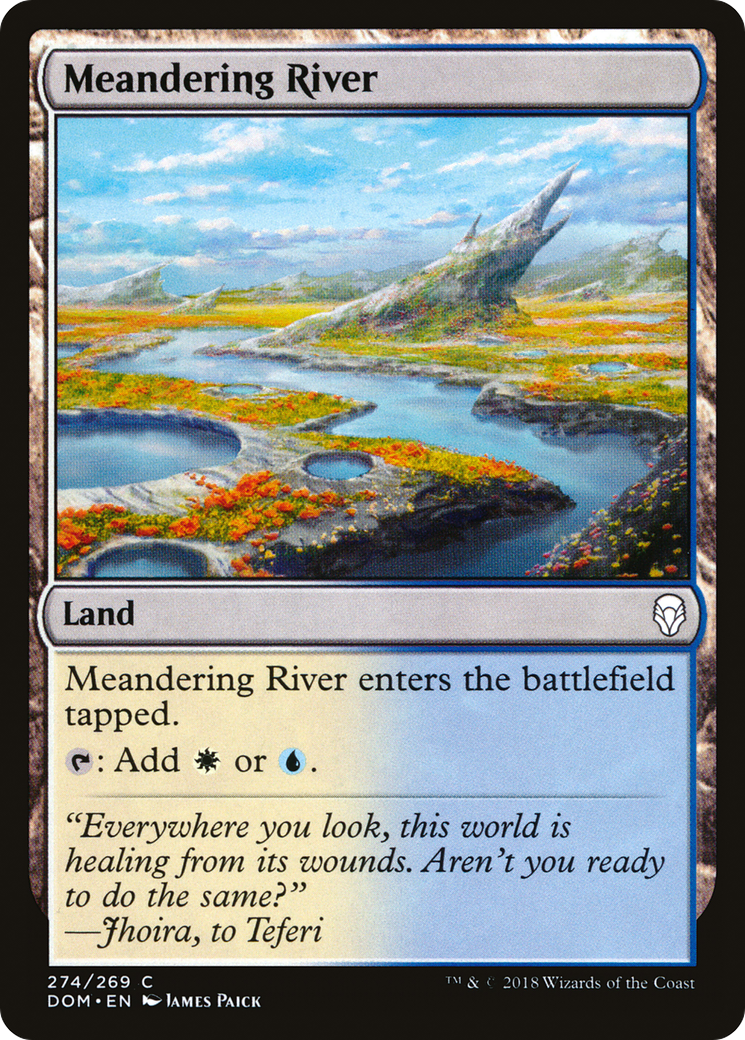 {C} Meandering River [Dominaria][DOM 274]