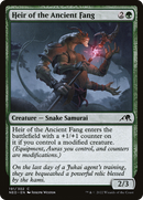 {C} Heir of the Ancient Fang [Kamigawa: Neon Dynasty][NEO 191]